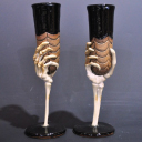 Skeleton Wine Goblets 